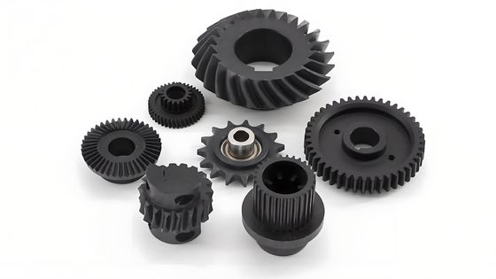 Partes de plástico usinadas a máquina por CNC Componentes de transmissão Moldura por injecção